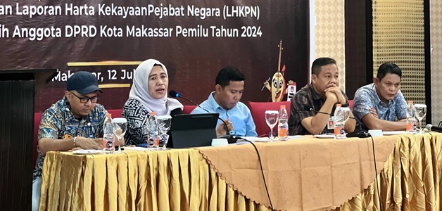 Dari 50 Anggota Terpilih DPRD Makassar, Baru 29 Yang Laporkan LHKPN