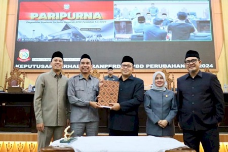 DPRD Sahkan APBD-P Kota Makassar 2024 Senilai Rp5,29 T