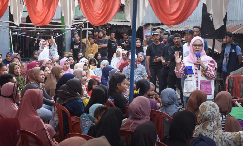 Kampanye Perdana, Cawawali Makassar Rezki Mulfiati Lutfi Paparkan Program Pendidikan Paripurna