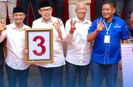 Demokrat Ingatkan Kader Kerja Keras Memenangkan Paslon BerAmal Nomor 3 di Pilkada 2024