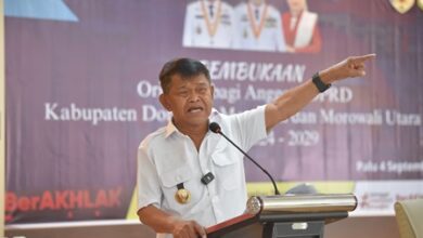 Di Kegiatan Orientasi Anggota DPRD Sulteng Terpilih, Gubernur Rusdy Pesan Bangun Kerja Sama dan Komunikasi Baik