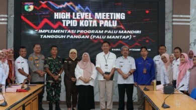 Wawali Reny Buka Kegiatan High Level Meeting TPID Kota Palu, Ini Harapannya