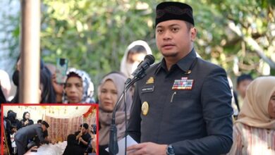 Bupati Adnan Lepas Jenazah Asisten II Setkab Gowa