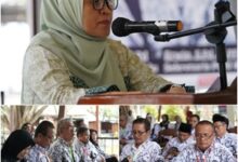 Wakili Wali Kota, Sekkot Irmayanti Buka Konferensi Kerja K-2 PGRI Kota Palu