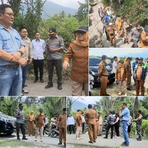 Jalan Tsunami Kota Palu Rusak Berat Akibat Tambang Galian C