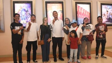 Pasangan Sehati Nobar Film Uang Panai 2 di Tiga Mal