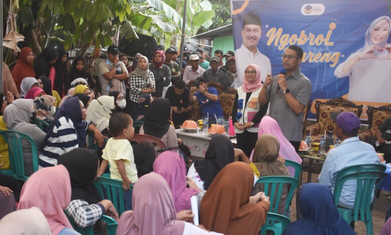 Ribuan Warga Barombong Sambut Pasangan Sehati