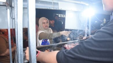 Kunjungi Wisata Street Food Pasar Cidu, Rezki Mulfiati Disambut Meriah Pengunjung