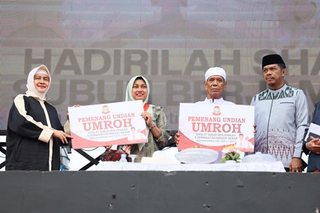 Salat Subuh Berjemaah di Losari, Indira Yusuf Ismail Ungkap Peran Penting Perempuan dalam Kehidupan Sosial