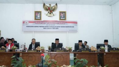 Hadiri Pelantikan Pimpinan DPRD Sigi Masa Jabatan 2024-2029, Ini Sekda Sigi