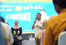 Pikat Anak Muda, Ribuan Relawan Tim Pakintaki Andalan Sehati Deklarasi Dukung Seto-Rezki