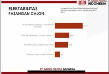 Survei IPI Pilbup Bone: Elektabilitas Andi Asman-Andi Akmal 45,3 Persen, Andi Rio-Amir Mahmud 23,9 Persen dan Andi Islamuddin-Andi Irwandi Natsir 21,9 Persen