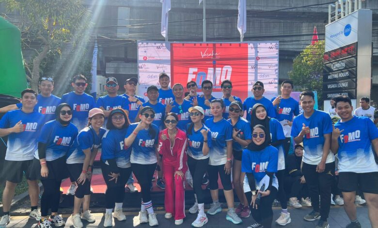Anniversary ke-4 tahun, Vasaka Hotel Makassar Berssama Waskita Karya Realty Rayakan Dengan menggelar Fomo Fun Run 5K