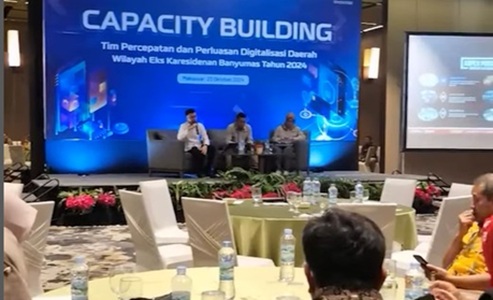 Sekretaris Bapenda Makassar Berbagi Informasi dalam Sharing Sessions Bersama TP2DD Sulsel di Sidrap