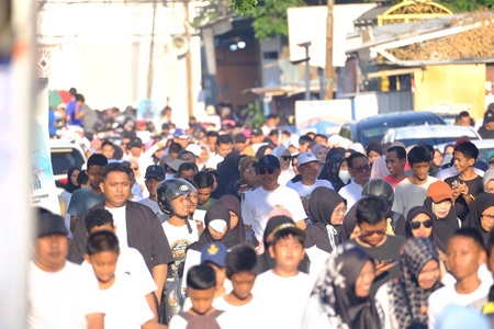 Pemkab Gowa Gelar Jalan Santai Serentak, Meriahkan Hari Jadi Sulsel Ke-355