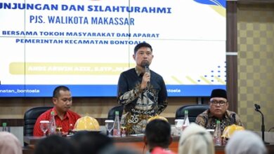 Silaturahmi di Kecamatan Bontoala, Pjs Wali Kota Makassar Minta ASN Netral di Pilkada