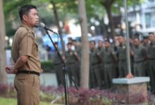 Apel Pagi Pemkot Makassar, Pjs Wali Kota Bahas Gerakan Sabtu Bersih, Optimalisasi APBD Hingga Netralitas ASN