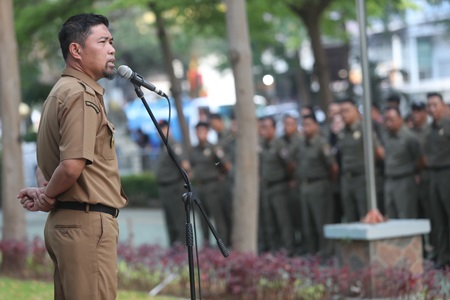 Apel Pagi Pemkot Makassar, Pjs Wali Kota Bahas Gerakan Sabtu Bersih, Optimalisasi APBD Hingga Netralitas ASN