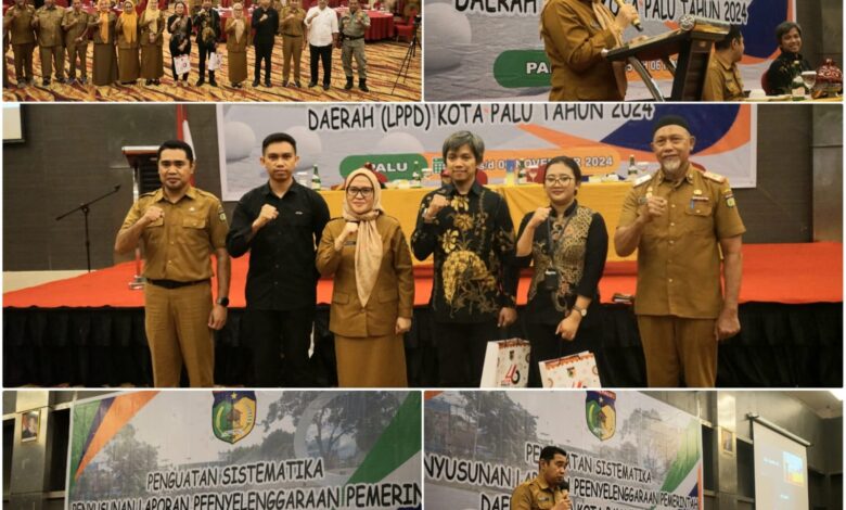 Sekkot Irmayanti Harap Peserta Bimtek Penyusunan LPPD Kota Palu Serius Mengikuti Semua Materi