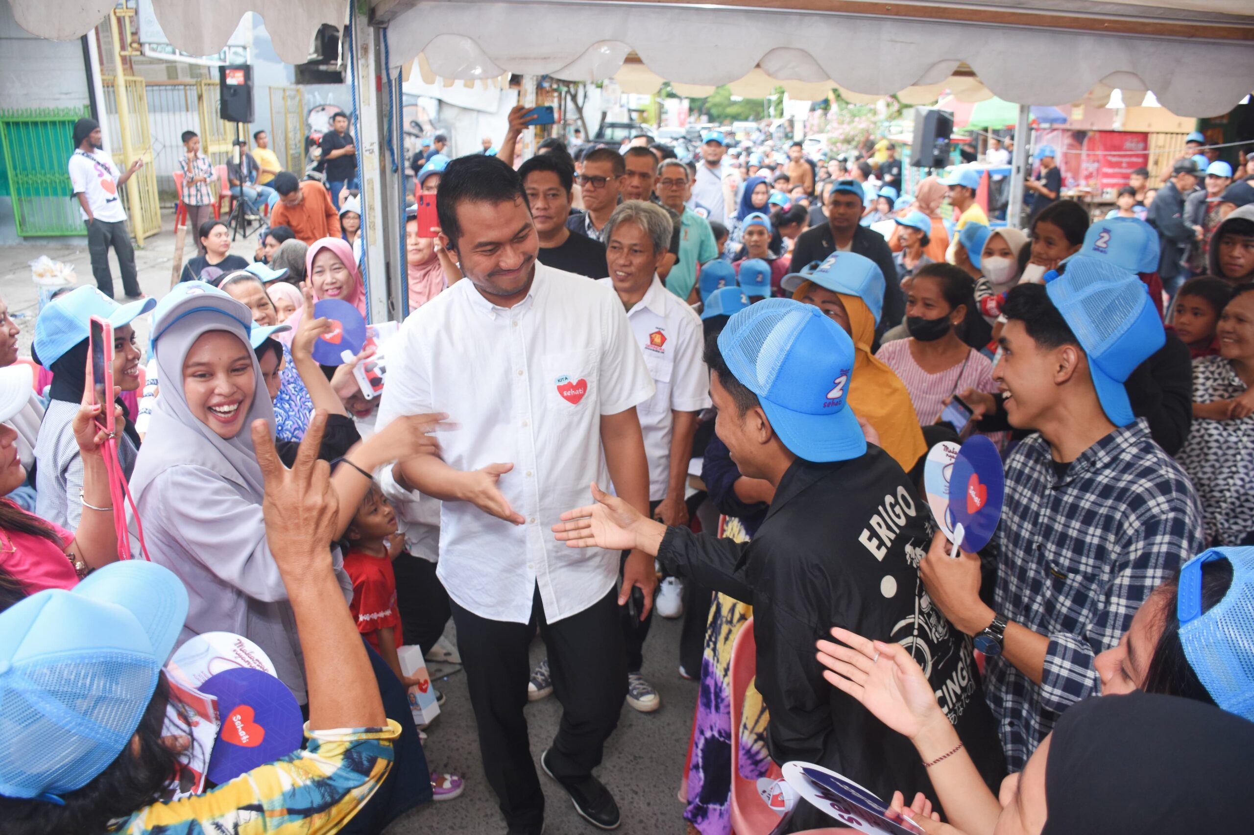 Dukungan Seto-Rezki Terus Bertambah Jelang Hari Pencoblosan