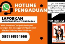 Tim Hukum DIA Buka Hotline Pengaduan Pelanggaran dan Kecurangan Pilgub Sulsel