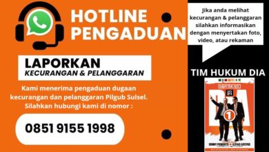 Tim Hukum DIA Buka Hotline Pengaduan Pelanggaran dan Kecurangan Pilgub Sulsel