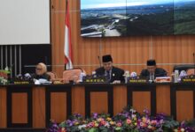 Sekda Irmayanti Hadiri Rapat Paripurna DPRD Kota Palu Bahas Ranperda APBD 2025