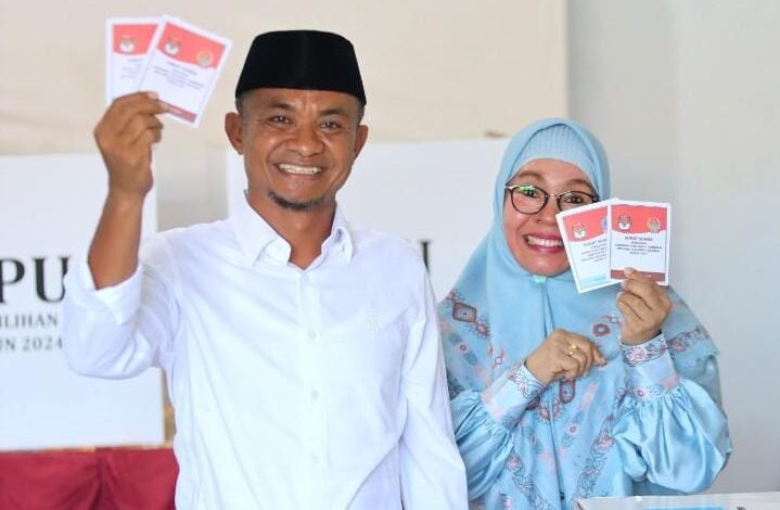 Pasangan BerAmal Unggul Sementara, Menang Tepak di Tiga TPS Pilbup Bone