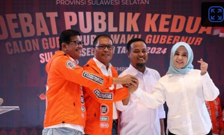 Debat Publik Kedua Pilgub Sulsel, Pendukung Dua Paslon Nyaris Adu Jotos
