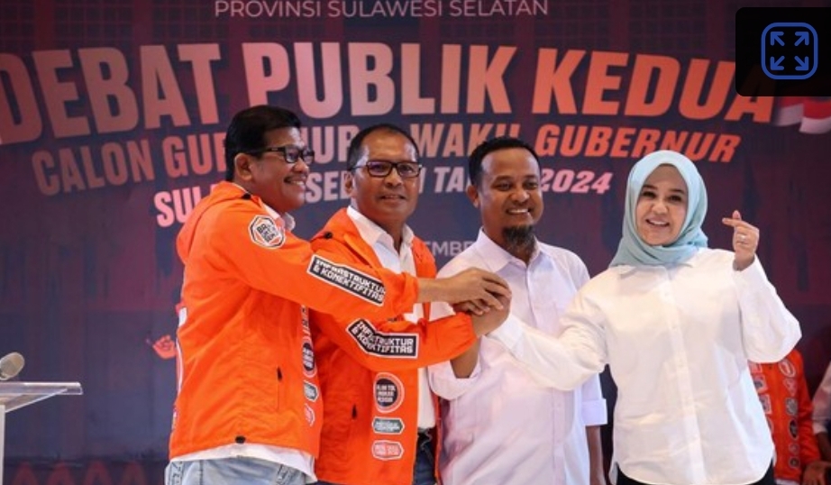 Debat Publik Kedua Pilgub Sulsel, Pendukung Dua Paslon Nyaris Adu Jotos