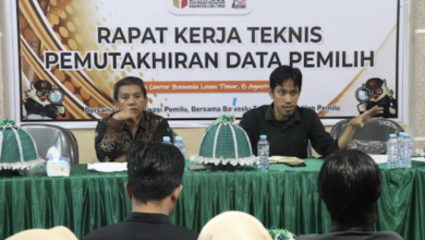 Bawaslu Luwu Timur menggelar konsolidasi data hasil pengawasan pada tahapan pemutakhiran dan penyusunan daftar pemilih.