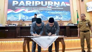 DPRD Makassar Bersama Pemkot Tandatangani KUA-PPAS 2025