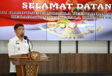 Pjs Wali Kota Makassar Terima Kunjungan Tim Penilai Kampung Pancasila di Manggala