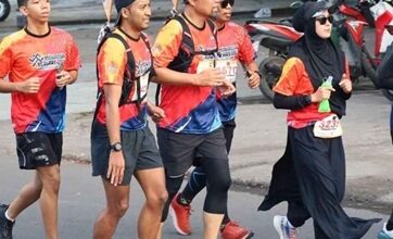 Pjs Wali Kota dan Kapolrestabes Lepas Peserta Kareba 10K Makassar Berlari Menuju Pilkada Damai