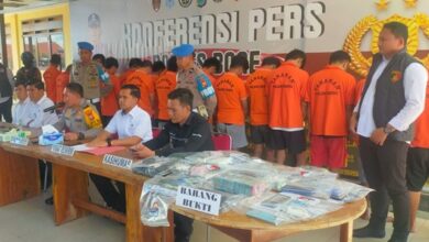 Resmob Polres Bone Tangkap 15 Pelaku Judi Online