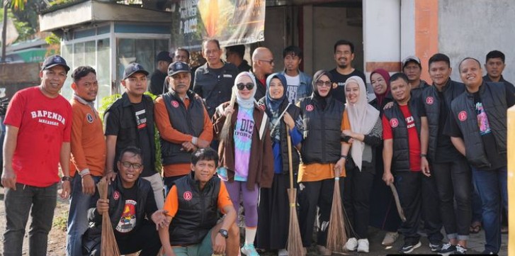 Tak Hanya Sekali, Bapenda Makassar Rutin Terlibat dalam Sabtu Bersih