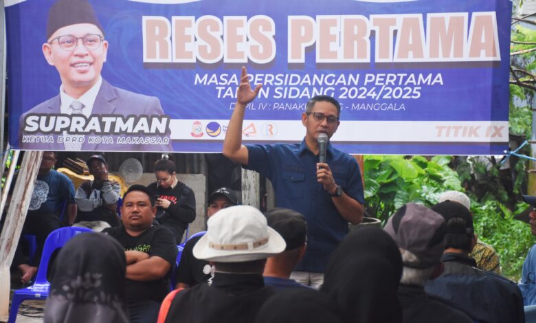 Reses di Manggala, Supratman Serap Aspirasi Masyarakat Terkait Banjir