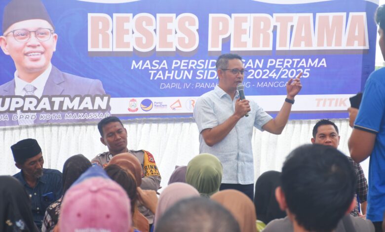 Serap Aspirasi Masyarakat, Supratman Reses di 12 Lokasi