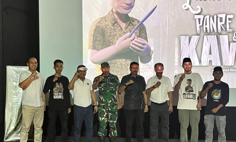 Launching Film Panre Ambo dan Kawali, Ichsan Hatib Harap Warisan Budaya Leluhur Terjaga