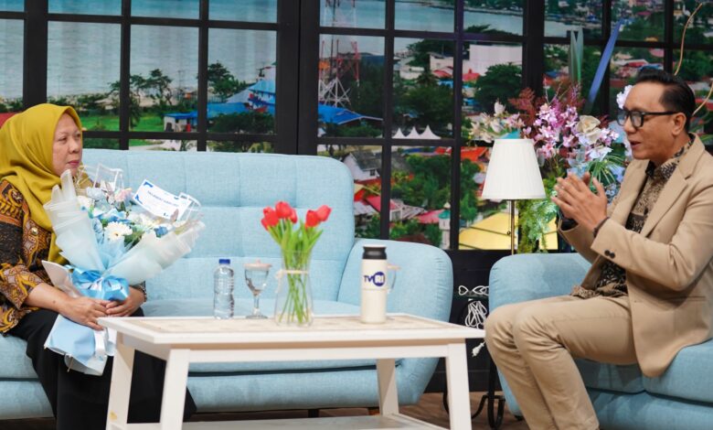 Wakil Wali Kota Palu Reny Didaulat Jadi Narasumber Program "Tapping Tamu Kita" TVRI Sulteng