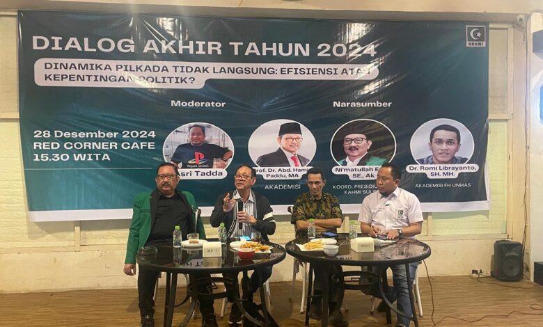 KAHMI Sulsel Usul Sistem Pileg Didesain Ulang Merespon Wacana Pilkada Lewat DPRD