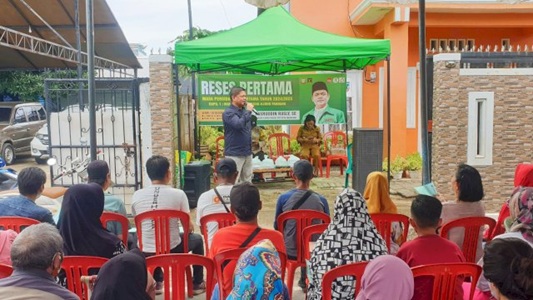 Fasruddin Rusli Reses di Maricaya, Harap Bansos dan Layanan Kesehatan Jadi Prioritas