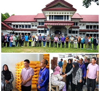 Jelang Nataru, Wakil Wali Kota Palu Tinjau Pasar Pastikan Stok Bahan Kebutuan Pokok Tersedia