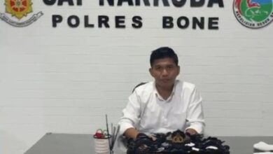 Empat Bulan Jabat Kasat Polres Bone, Narkoba Iptu Aswar Ungkap 82 Kasus Narkoba dan Ringkus 120 Tersangka