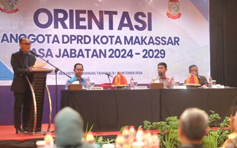 Ini Harapan Prof Zudan pada Kegiatan Orientasi Anggota DPRD Makassar 2024-2029