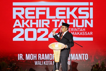 Danny Sebut Refleksi Akhir Tahun 2024 Sebagai Ajang Evaluasi Kinerja Pemkot Makassar