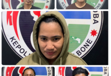 Kuasai Sabu 4 Lelaki 1 Wanita Warga Bone Diringkus Satuan Res Narkoba Polres Bone