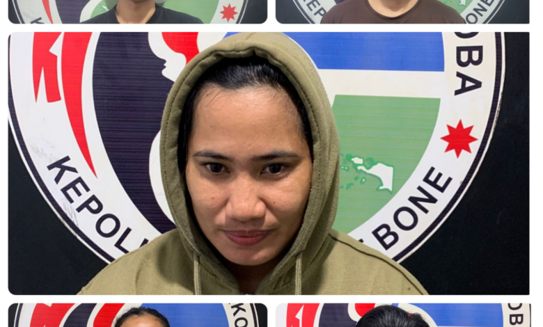 Kuasai Sabu 4 Lelaki 1 Wanita Warga Bone Diringkus Satuan Res Narkoba Polres Bone