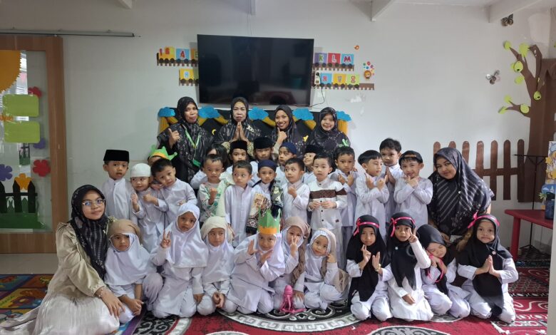 Begini Cara Unik TK Islam Athirah Racing Centre Kenalkan Isra Mikraj Pada Anak Didik