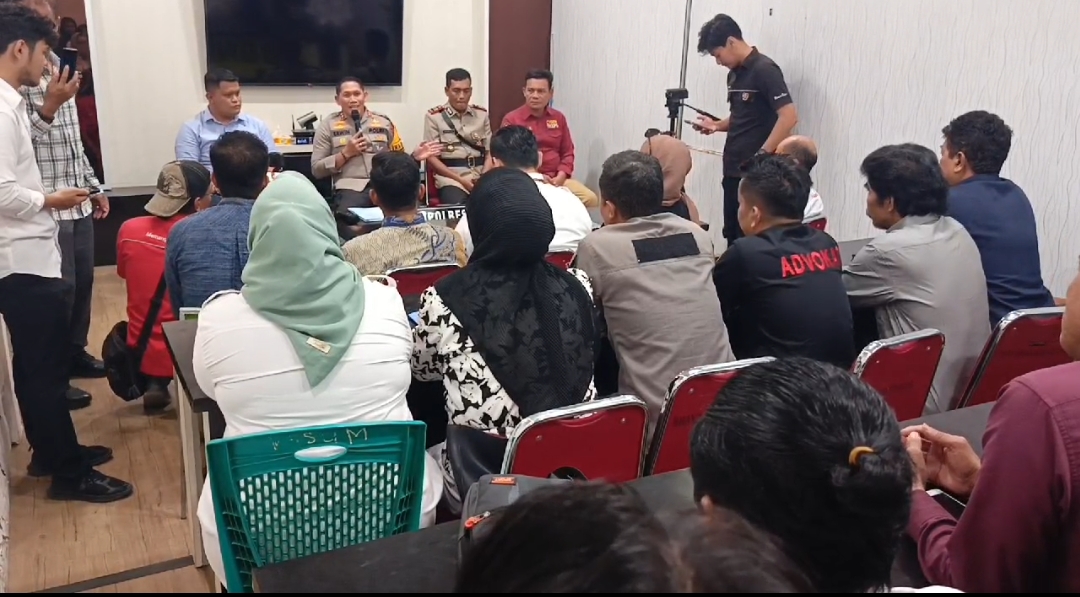 Sejumlah Advokat Datangi Polres Bone, Pertanyakan Perkembangan Kasus Penembakan Rudi